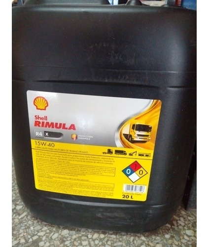 Shell Rimula Diesel 15w40 R4 Por Paila