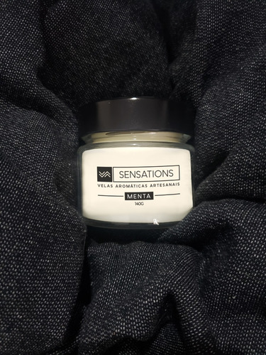 Imagem 6 de 8 de Menta - Vela Aromática Perfumada Decorativo 140g