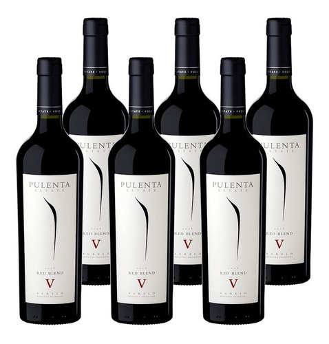 Vino Pulenta Estate Red Blend Caja X 6