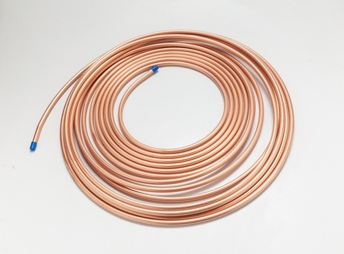 Rollo 15 M. 3/8 0.8mm Caño Cobre Refrigeracion Envio