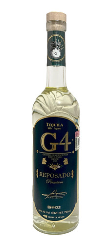 Tequila G4 Reposado Premium  750 Ml