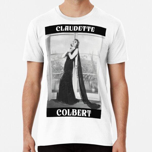 Remera Claudette Colbert Algodon Premium