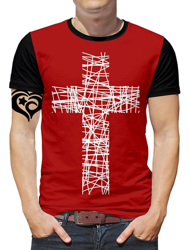 Camiseta Jesus Plus Size Gospel Criativa Masculina Roupa Cvm