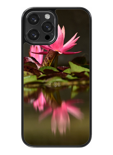Funda Diseño Para Samsung Flores En Un Lago #4