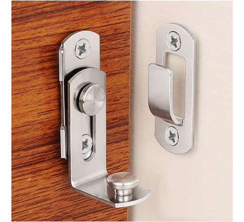 Perno Cerradura Puerta Corredera 1 Pieza Gancho Metal Hogar