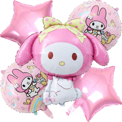 Kit Globos Hello Kitty My Melody