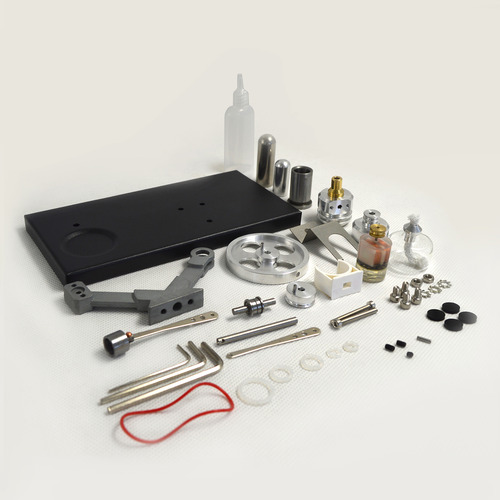 Luces Modelo Stirling Engine, 4 Unidades, Led Hot Kit, Motor