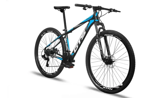 Bicicleta Aro 29 Gts Alumínio Rdx 24v Freio a Disco Cor Preto/rosa Tamanho do Quadro 17 - Miniatura 2