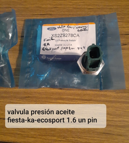 Vlavula Presión De Aceite Fiesta-ka-ecosport 1.6 1pin