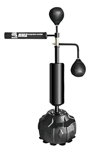 Mma Boxing Speed Trainer Punching Spinning Bar With Dual