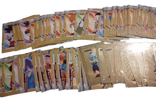 100 Cartas Dragon Ball Z Serie Dorada Serie Dorada Español (Usado)