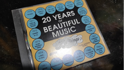 20 Años De Bella Musica Cd Instrumental Colección 
