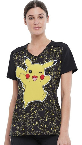 Chaqueta Cherokee Tooniforms Pikachu Pokemon Importada Usa