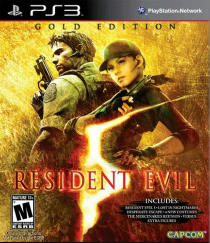 Resident Evil 5 Gold Edition Ps3 Físico Oferta Estr Ventamvd