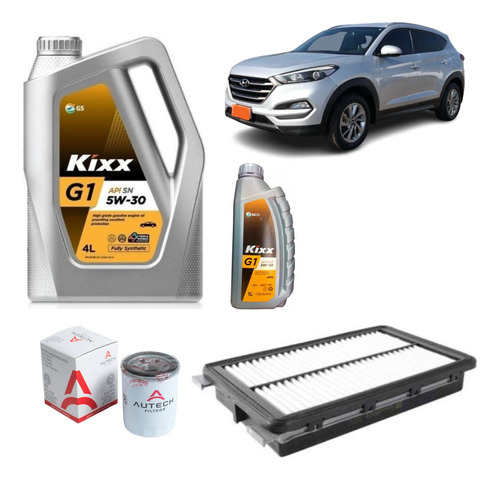 Kit Mantención Para Hyundai Tucson 2.0 Benc. 2016-2021 5w30 