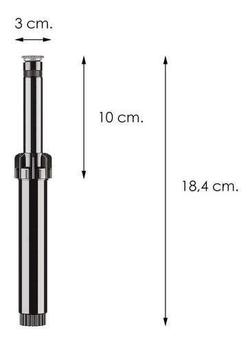 Imagen 6 de 7 de Tobera Hunter Riego Ps Ultra Boquilla Interc 15a Radio 4.5 M