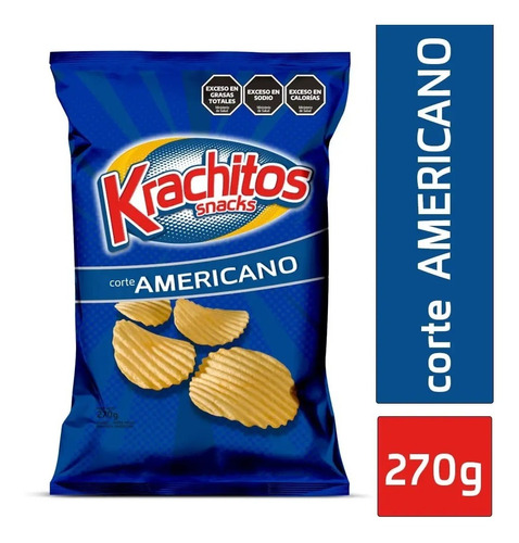 Oferta! Papas Fritas Corte Americano Krachitos 270g Snack