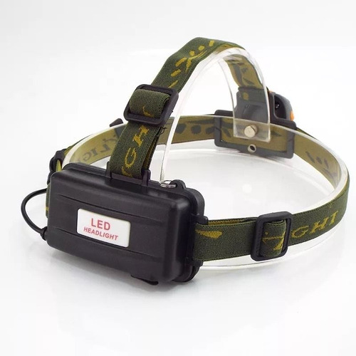 Linterna Led Cintillo Cabeza Recargable Sensor Infrarrojo