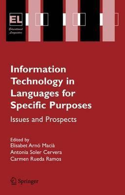 Libro Information Technology In Languages For Specific Pu...