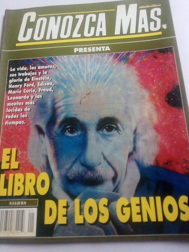Imagen 1 de 6 de Revista Conozca Más Edición Especial El Libro De Los Genios 