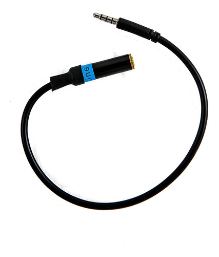 Cable De 3,5 Mm Trrs Macho A 3,5 Mm Trs Hembra, Negro