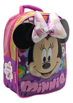 Comprar Mochila Minnie Jardin  Y Mickey Con Orejitas Espalda