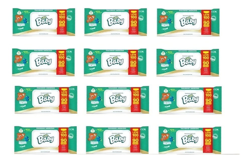 Kit Toalhas Lenços Umedecidos Little Baby C/1200 Atacado