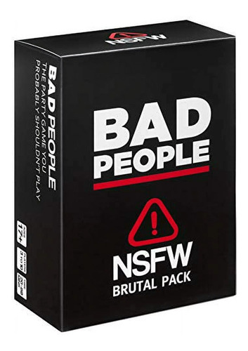 Mala Gente - Nsfw Expansión Brutal Pack (100 Nuevo Tarjetas 