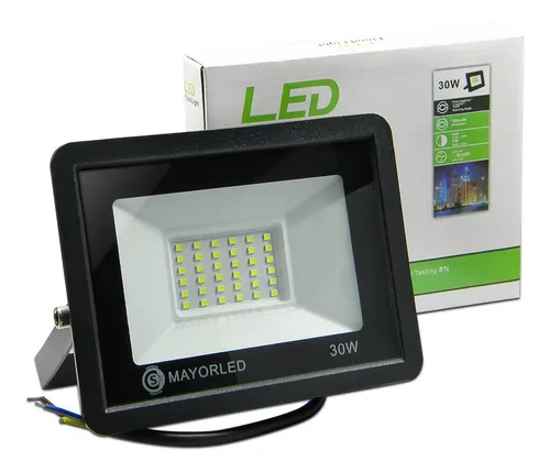 comprar Reflector Led Blanco 30w Bajo Consumo Alta Potencia Exterior