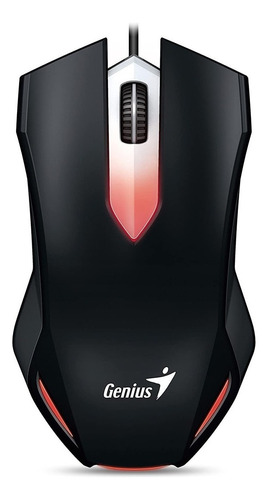 Mouse gamer de juego Genius  X-G200 calm black