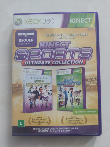 Jogo Kinect Sports Ultimate Collection Original Xbox 360