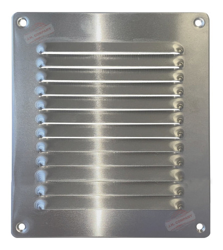 Rejilla De Ventilacion De Pared Aluminio 15 X 15 Cm 30626 P*