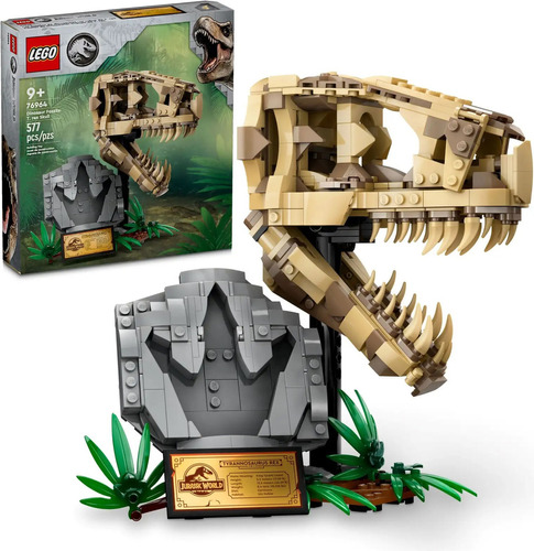 Lego Jurassic World Fósiles De Dinosaurio: Cráneo De T. Rex