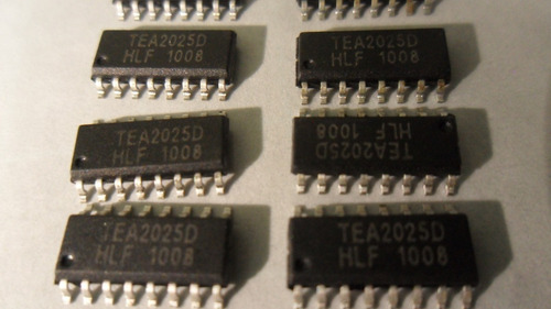 Circuito Integrado Amplificador De Audio Stereo Tea2025d