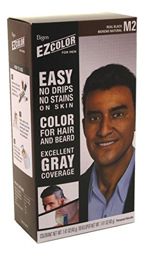 Bigen Ez Color Para Hombre Real Black Kit (paquete De 6)