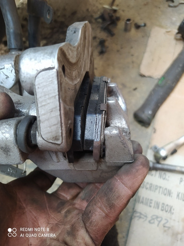 Imagen 4 de 8 de Pastilla Trasera Para Suzuki Burgman 400