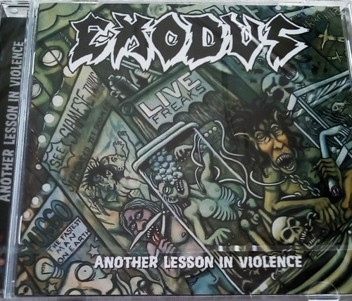 Exodus - Another Lesson In Violence - Cd Nuevo. Importado