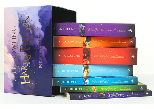 Estuche Harry Potter Coleccion Completa (7 Tomos) / Rowling