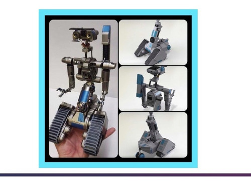 Archivo Stl Robot Wall-e Para Impresoras 3d H082