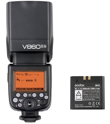 Flash Godox Ving V860ii - Sony Garantia Novo