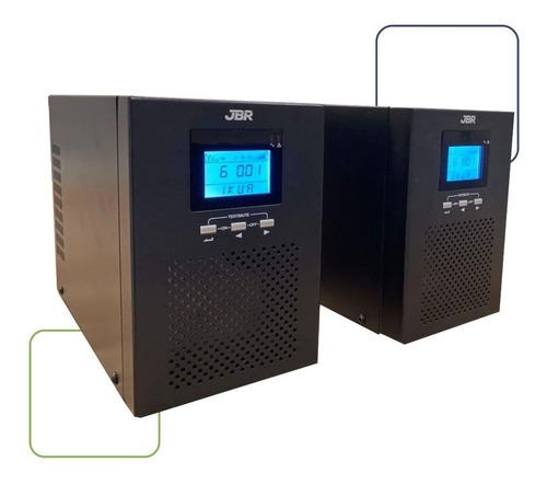 Nobreak Jbr 3000va Torre Mono 220v Senoidal Pcgamer Servidor