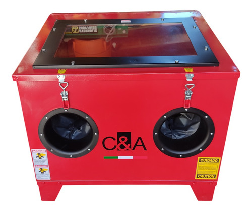 Mini Cabina Para Sandblasting Con Pistola De Ceramica C & A