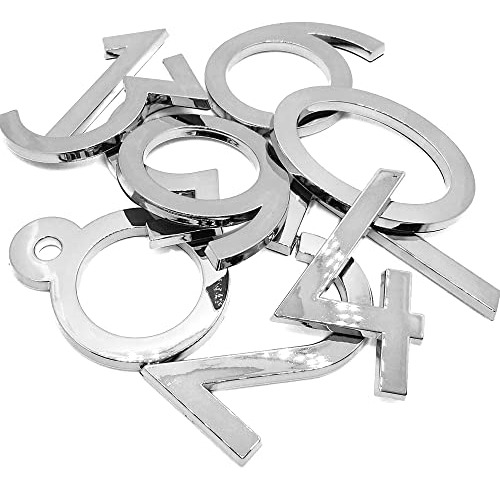20 Pack Mailbox Numbers 09, 4 Inch High, Door Address N...