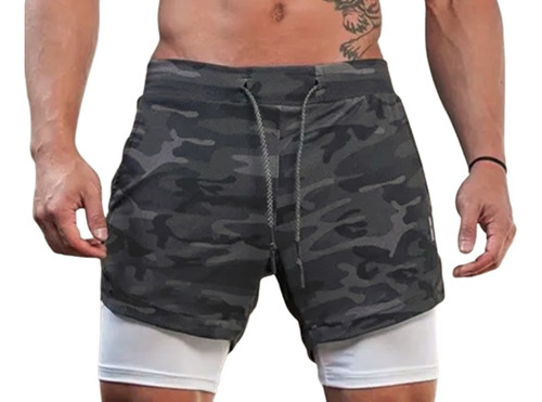 Short Gimnasio Hombre, Gym, Deporte, Ropa Baño, Importado