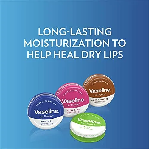 Bálsamo Labial Con Vaselina Para Terapia Labial, Lata De Lab