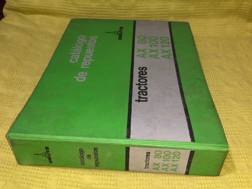 Catálogo De Repuestos, Tractores Ax 80, 100 Y 120 - Deutz (Usado)
