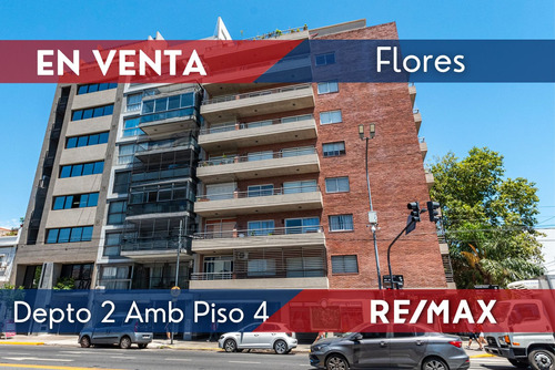 Depto 2 Amb Piso 4 Con Balcon A Av Nazca Flores