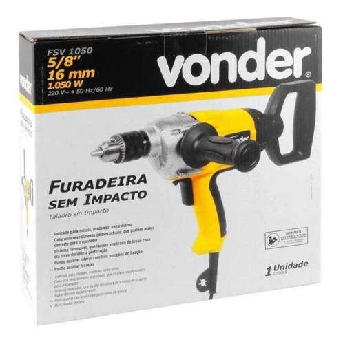 Furadeira Sem Impacto 5/8 Fsv1050 220v Vonder