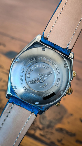 Breitling Chronomat Automatic Azul Prateado Azul (Usado)
