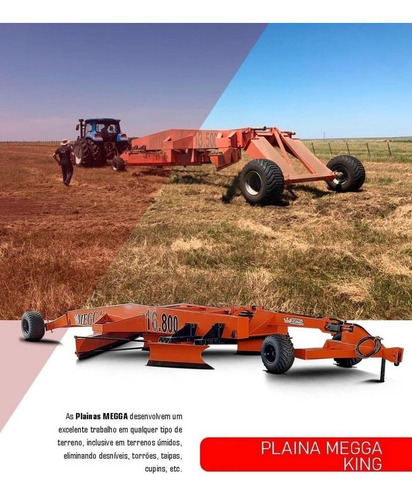 Land Plane King Implementos De 4.80 Mts